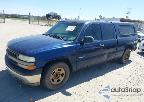 2001 Chevrolet Silverado 1500 z USA, uszkodzony, nr VIN 2GCEC19TX11244924